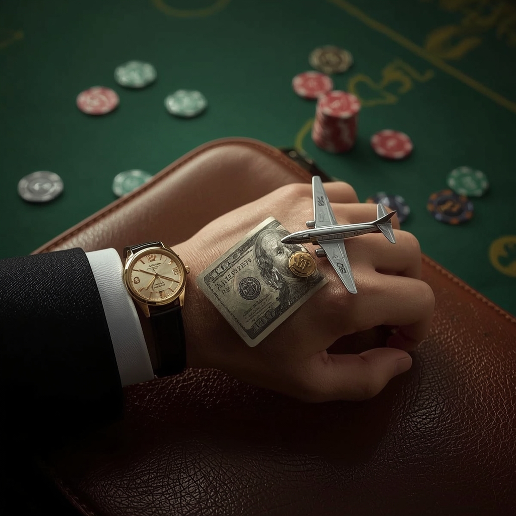 Bonus VIP de casino dans la main d'un joueur UNIBET FR